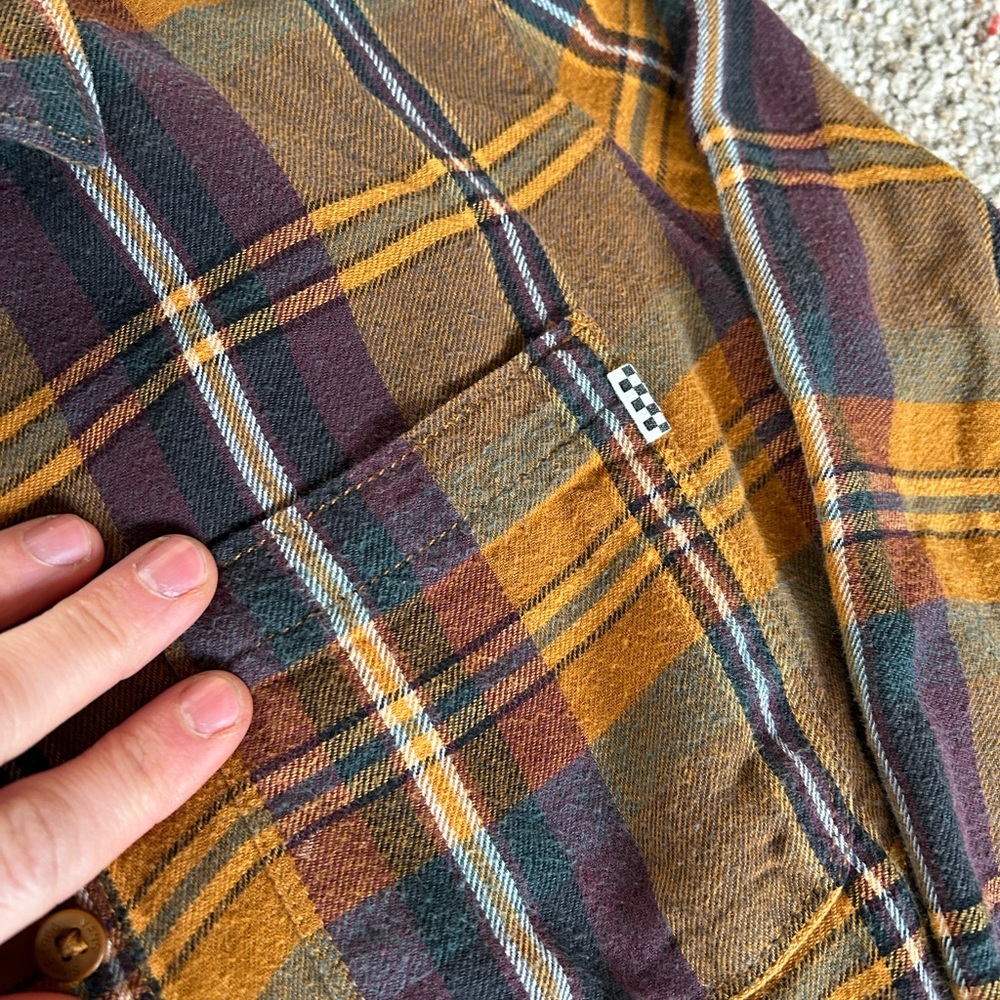 Vans Women’s Flannel Button-Down Shirt - Picture 3 of 3